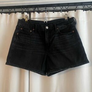 American Eagle Outfitters Black Jean Shorts